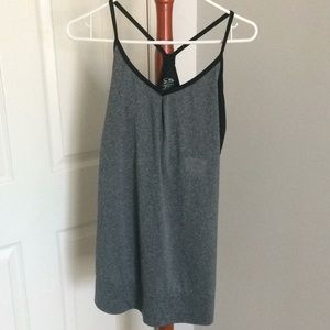 Champion XXL Gray/Black Workout Tank w/ Built in